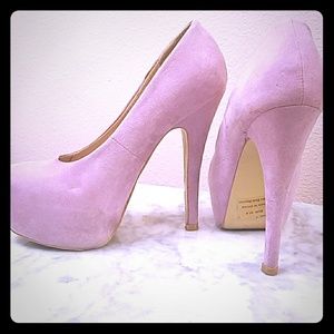 Lavender heels